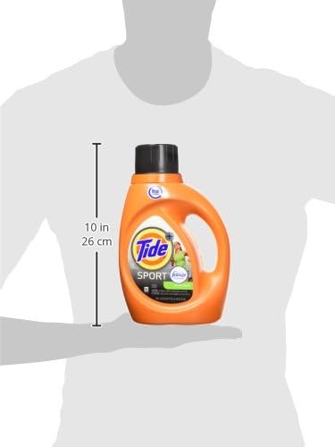Tide Plus Febreze Freshness Sport High Efficiency Liquid Laundry Detergent - 46 oz - Active Fresh