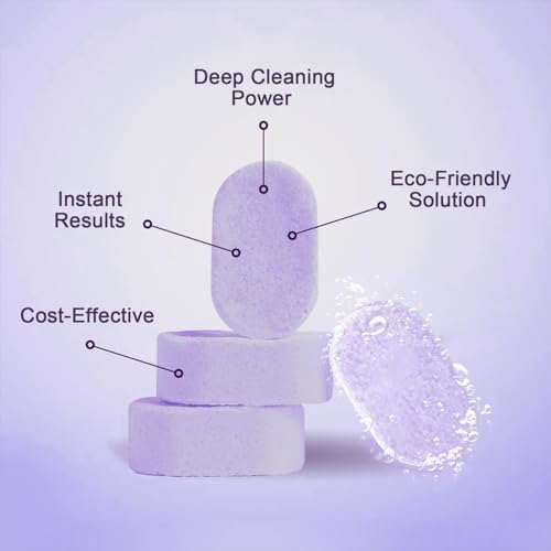 Wanban The All-In-One Multi Purpose Cleaning System with Cleaning Tablets - Cleaning Spray for Every Stain - Cleaner(1 Bottle+18Tablet)