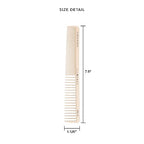 Cricket Silkomb Pro-20 All Purpose Hair Cutting Comb Silicone-Infused Professional Hair Stylist Barber Comb for Haircuts, Styling, All Hair Types