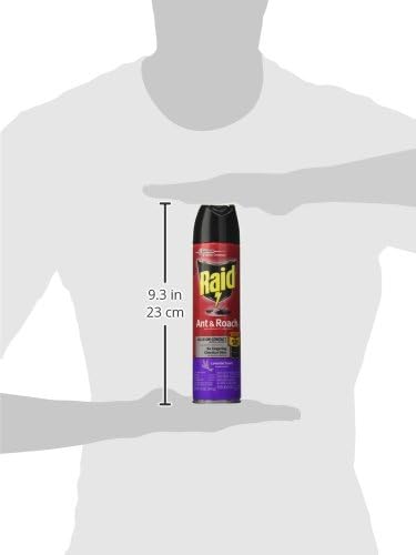 Raid Ant & Roach Killer Spray For Listed Bugs, Keeps Killing for Weeks, Lavender Scent, 12 oz