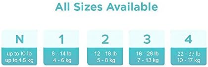 Pampers Swaddlers Sensitive Disposable Diapers Newborn Size 0 (> 10 lb), 80 Count, Super