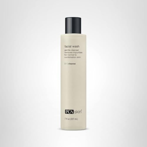 PCA SKIN Gentle Foaming Face Wash, Hydrating Facial Cleanser, Removes Makeup and Hydrates and Purifies Skin, Good for Sensitive, Combination, Normal, and Acne-Prone Skin, Gentle Face Wash, 7 oz Bottle