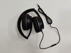 LORELEI X6 Over-Ear Headphones with Microphone, Lightweight Foldable & Portable Stereo Bass Headphones with 1.45M No-Tangle, Wired Headphones for Smartphone Tablet MP3 / 4 (Space Black)