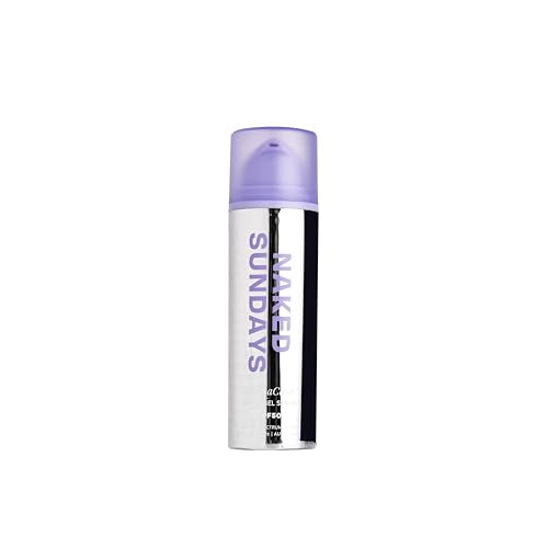 Naked Sundays CabanaClear SPF 50 Water Gel Serum - Daily Lightweight & Hydrating SPF Sunscreen Hyaluronic Acid & Vitamin E, Broad Spectrum, Oil-Free, Silicone Free, Fragrance-Free for All Skin Types