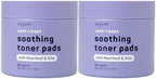 SpaLife Beauty Rest & Reset Toner Pads – for Uneven Skin Tone, Redness, Clogged Pores, Dehyrated Skin with Aloe, Heartleaf, & Purslane – Toner Pads for Face, Face Pads, Pre-Soaked Pads