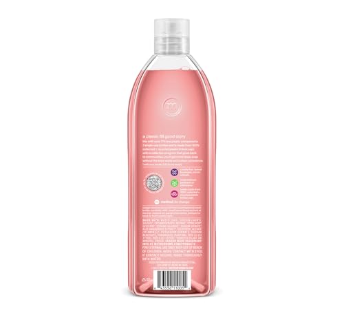 Method Foaming Hand Soap Refill, Pink Grapefruit, Recyclable Bottle, 28 fl oz (Pack of 4) (Packaging May Vary)