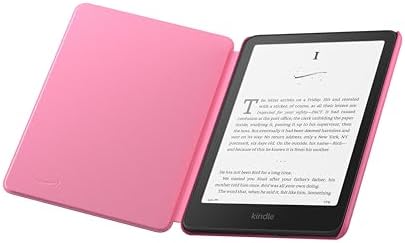 All-new Amazon Kindle Paperwhite and Kindle Colorsoft Case, Lightweight and Water-Safe, Foldable Protective Cover - Fabric