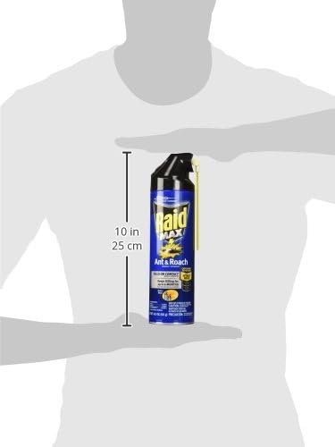 Raid Max Ant & Roach Aerosol Spray 14.50 oz (Pack of 6)