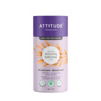 ATTITUDE Baking Soda Free Deodorant for Sensitive Skin with Oatmeal and Chamomile, EWG Verified, Aluminum Free, Plastic-Free, 3 Ounces