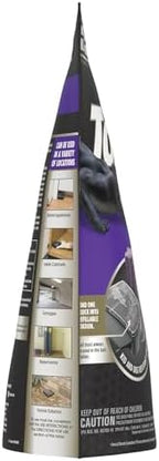 Tomcat Advanced Brand Mouse Bait with Refillable Station, Indoor and Outdoor Use, 1 Station and 12 Poison Block Refills