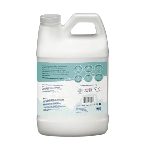 MOMREMEDY Hydrogen Peroxide All Purpose Cleaning Spray | Multipurpose Home Cleaner | Fabric and Laundry Stain Remover | All Surface Kitchen and Bathroom | Non Toxic