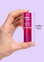 I DEW CARE Lip Gloss - Glow Easy Raspberry | Jojoba Seed Oil, Vitamin C, Pigmented Glossy Stain, Hydrating, Korean Makeup, Pink Color, Moisturizing, Nourishing Crystal Glass Clear, 0.20 FL Oz