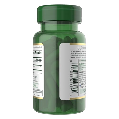 Nature’s Bounty Vitamin D3 K2 Supplement, 4000 IU Vitamin D3 plus 100 mcg of Vitamin K Supplements for Adults for Heart & Bone Health Support, 60 Day Supply, 60 Vegetarian Capsules