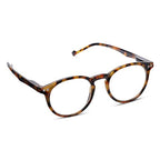 Peepers by PeeperSpecs Brain Trust Round Reading Glasses, Tortoise, 47 + 1.75