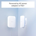 Amazon eero Outdoor 7 dual-band mesh wifi router (newest model), Weatherproof rating of IP66, Coverage up to 15,000 sq. ft. outdoors, 1-pack, Includes 30W PoE+ adapter