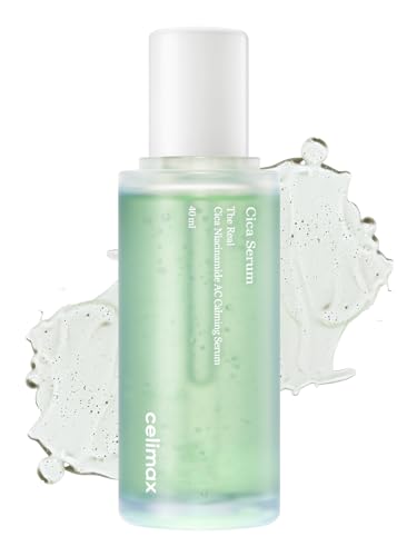 celimax Ji.Woo.Gae Cica BHA Blemish Toner Pad (60 Pads) + The Real Cica Niacinamide AC Calming Serum 40ml + The Real Cica Calming Ampoule Mask 27ml (5EA) Bundle