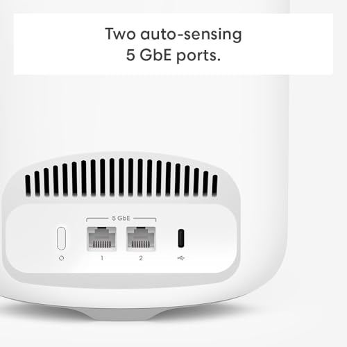 Amazon eero Pro 7 tri-band mesh Wi-Fi 7 router (newest model) - Supports internet plans up to 5 Gbps, Coverage up to 6,000 sq. ft., 3-pack