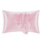 Mulberry Silk Pillowcases for Women - Premium 100% Silk Pillowcases for All Hair Types - Made in USA Silk Pillow Covers - Silk Pillowcases for Frizz Prevention (Pink, Queen)
