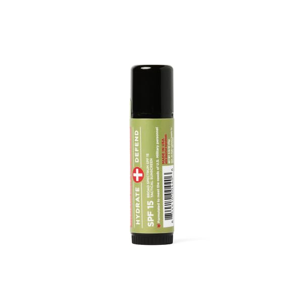 Duke Cannon Cannon Lip Balm 140° & Tactical Lip Protectant Bundle - SPF 30 & SPF 15, Blood Orange Mint & Fresh Mint Flavors, 2 Pack
