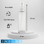 【Made In USA】Plastic Spray Bottle Fine Mist 4 Oz (120ml) – Refillable, Reusable, Portable Sprayer, Travel Size, Leak Proof for Household Use, Essential Oil, Cleaning Solution and Perfume (24 Pack)