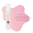 FLOWER BEAUTY By Drew Barrymore Bitten Lip Stain - Long-Lasting Color - Hydrating + Water-Based Formula - Gel-Like Texture - (Play)