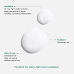Hey Bud Skincare Get High-Drated, Hemp Gel Moisturizer, Deeply Hydrates Skin, Vegan and Cruelty Free (1.76 fl oz.)