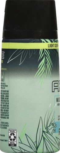 AXE Wild Bamboo Men's Body Spray Deodorant 48hr Odor Protection With Essential Oils Aluminum Free Deodorant Body Spray 4.0oz