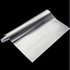 BBTO Heat Reflective Sheet Adhesive Backed Aluminized Fiberglass Heat Shield Tape Protection Barrier Heat Shield Resistant Material for Hose and Auto Use Heat Insulation Sheet(Silver, 48 x 71 Inch)