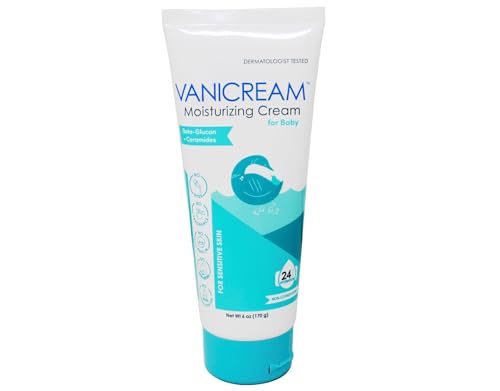Vanicream Baby Care Set, (1) Moisturizing Cream for Baby 6 Ounce, & (1) Foaming Wash for Baby 8 Ounce, Set