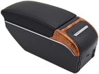 OQHAIR Armrest Box Armrest Box Central Content Interior Elbow Arm Rest Storage Car-styling with USB Cup Holder For Vios