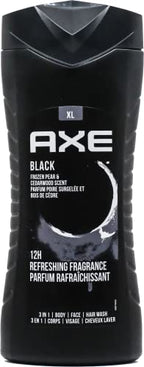 AXE Body Wash 12h Refreshing Fragrance 3-IN-1 Body, Face, Hair Wash, Variety of 6 scents - 13.5 fl Ounce (400 mL)