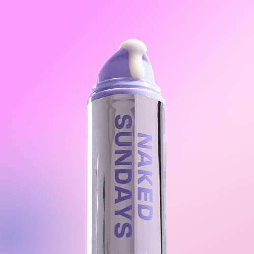 Naked Sundays CabanaClear SPF 50 Water Gel Serum - Daily Lightweight & Hydrating SPF Sunscreen Hyaluronic Acid & Vitamin E, Broad Spectrum, Oil-Free, Silicone Free, Fragrance-Free for All Skin Types