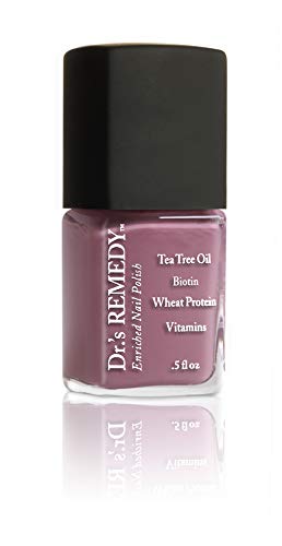 Dr’s Remedy 3 Pack Nail Polish Kit, BRILLIANT Berry Trio, Non Toxic and Organic All Natural Enriched Nail Strengthener - TOTAL Two-in-One Glaze/BRAVE Berry/MINDFUL Mulberry