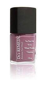 Dr’s Remedy 3 Pack Nail Polish Kit, BRILLIANT Berry Trio, Non Toxic and Organic All Natural Enriched Nail Strengthener - TOTAL Two-in-One Glaze/BRAVE Berry/MINDFUL Mulberry
