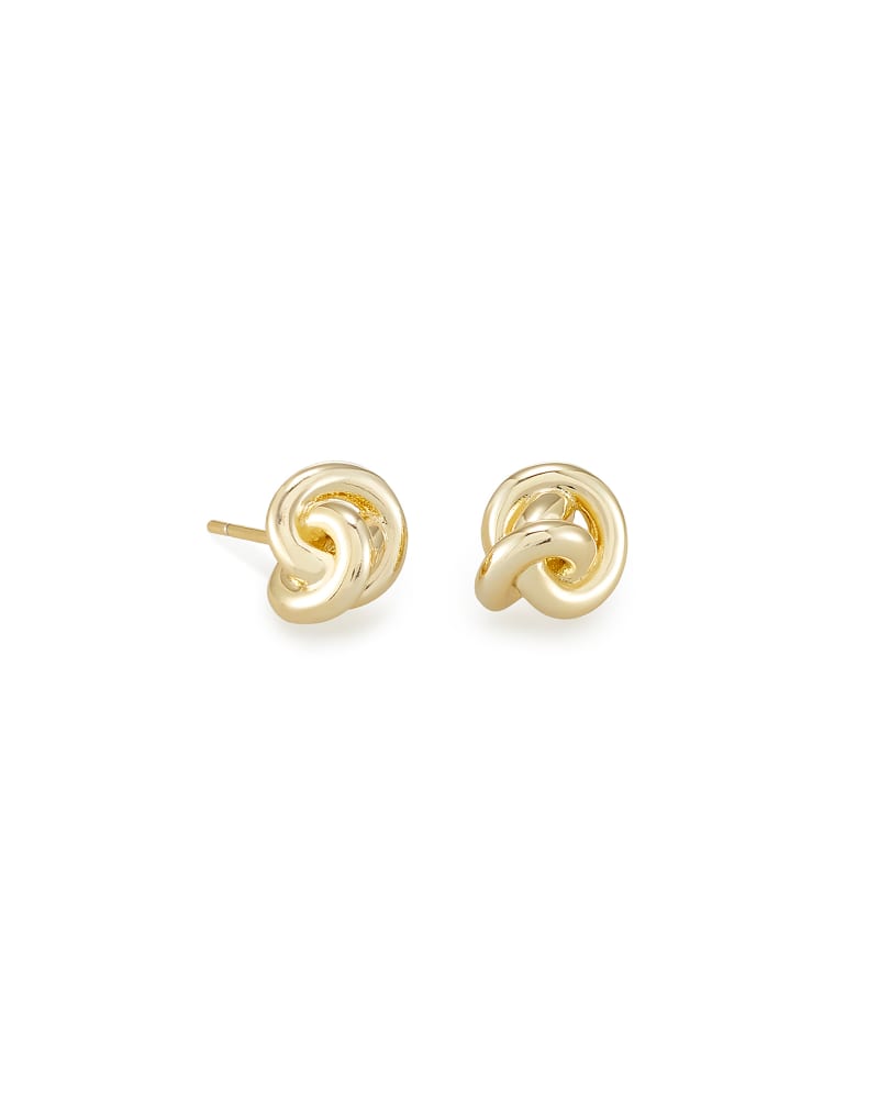 Kendra Scott Presleigh Stud Earrings in Gold Gold Metal