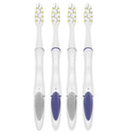 Oral B 3D White Luxe 4 Count (Pack of 1) Pulsar Battery Powered Toothbrushes