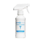 Pure & Clean Wound Cleanser and Lid Prep - Alcohol-Free Formula - Hypochlorous Acid (HOCl) & Oxygenated Water - For Wound Care - pH Balanced - Painless, Non-Cytotoxic Debriding Solution Spray - 8 Oz