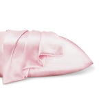 Mulberry Silk Pillowcases for Women - Premium 100% Silk Pillowcases for All Hair Types - Made in USA Silk Pillow Covers - Silk Pillowcases for Frizz Prevention (Pink, Queen)