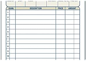 Tops TC3705 Sales Order Book 3-Part 3-11/16-Inch x7-3/16-Inch 50/Book