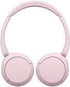 Sony WH-CH520 Wireless Headphones Bluetooth On-Ear Headset with Microphone and up to 50 Hours Battery Life with Quick Charging, Pink