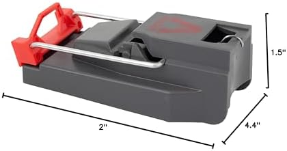 Victor M140-3B Quick-Kill Easy Set Mouse Trap - 3 Reusable Mouse Traps