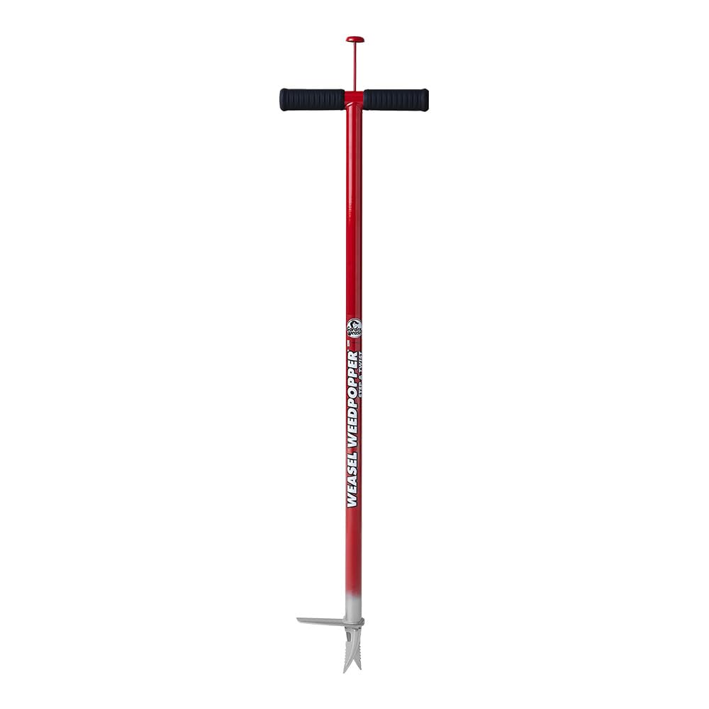 GARDEN WEASEL Stand Up Weed Puller Remover Tool for Dandelion Root Removal