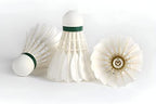 Victor Badminton Shuttlecocks Feather 12-Pack, Shuttlecock Birdies Durable Sports Training Badminton Balls for Indoor Outdoor, Gold No.3
