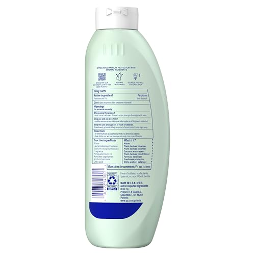 Head & Shoulders BARE 2-in-1 Dandruff Shampoo And Conditioner Twin Pack, Pure Clean, Sulfate-Free, Silicone-Free, Dye-Free, Eco-Friendly Bottles, Safe for All Hair Types, 13.5 Fl Oz Each (Set of 2)