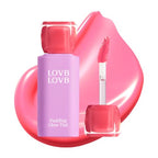 Pudding Glow Korean Lip Tint | Long-Lasting Lip Gloss Tint for Glowy | Moisturizing, Non-Sticky Glossy Lip Stain 0.14 Oz (05 PINK LAMP)