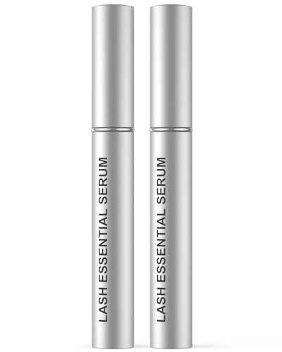 Eyelash Serum- Natural Comestic Eyelash Serum for Longer, Thicker Lashes & Brows, Boost Lash Serum Vegan & Cruelty-Free-Niacinamide, Centella Asiatica Leaf Extract(10 mL Silver)