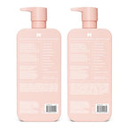 MONDAY HAIRCARE Volume Shampoo + Conditioner Set (2 Pack) 27oz Each for Thin, Fine, and Oily Hair, Made from Coconut Oil, Ginger Extract, & Vitamin E, 100% Recyclable Bottles