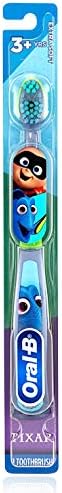 Oral-B Battery Powered Kids Manual Toothbrush, Finding Dory Characters, for Children and Toddlers 3+, Extra Soft Bristles - Pack of 6 (Characters and Colors Vary)