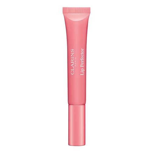 Clarins Lip Perfector | Award-Winning | Sheer Finish Lip Plumping Gloss | Instant 3D Shine | Nourishing, Hydrating, Softening | Contains Natural Plant Extracts With Skincare Benefits