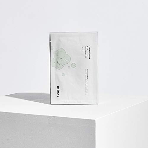 celimax The Real Cica Calming Ampoule Mask | with Centella Asiatica & Madecassoside, Korean Face Sheet Mask for Skincare, Hydrating, Wrinkle & Fine Lines, 27ml (5EA)